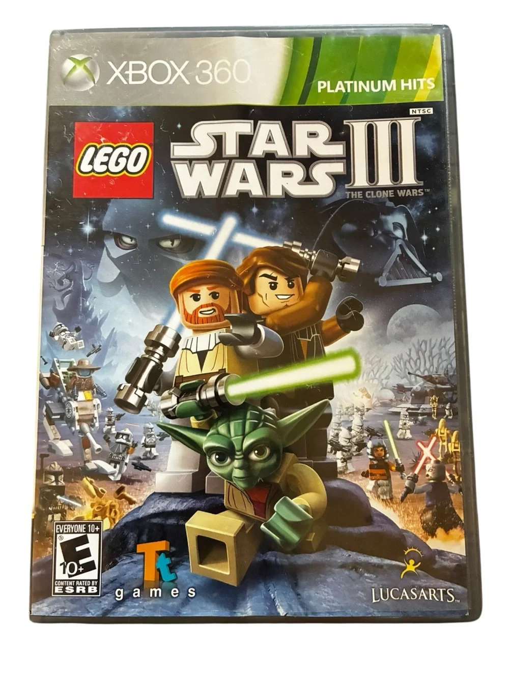 LEGO‎ XBOX 360 Triple Game Bundle: Indiana Jones 2, Star Wars 3, Jurassic World